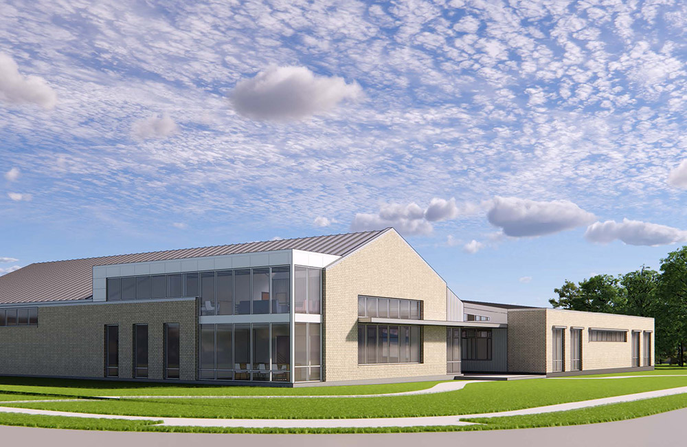 Rendering of Trailside Church in Cary, NC