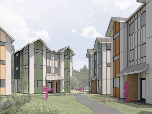 Kirk courtyard rendering