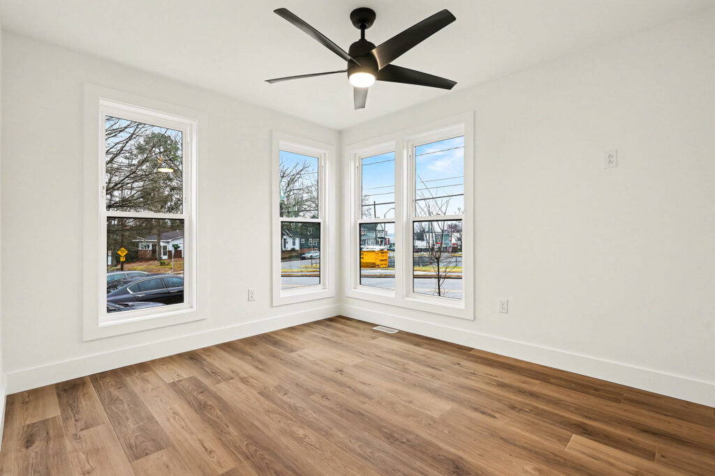 Living room in Dupree Duplex