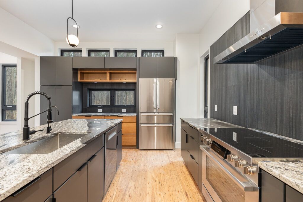 Kitchen in Reynard custom home