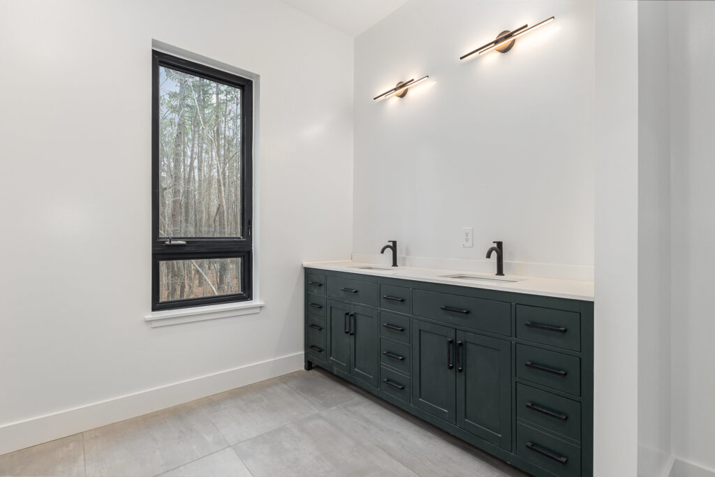Bathroom in Reynard custom home