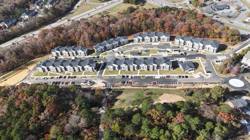 Aerial of New Bern Crossing